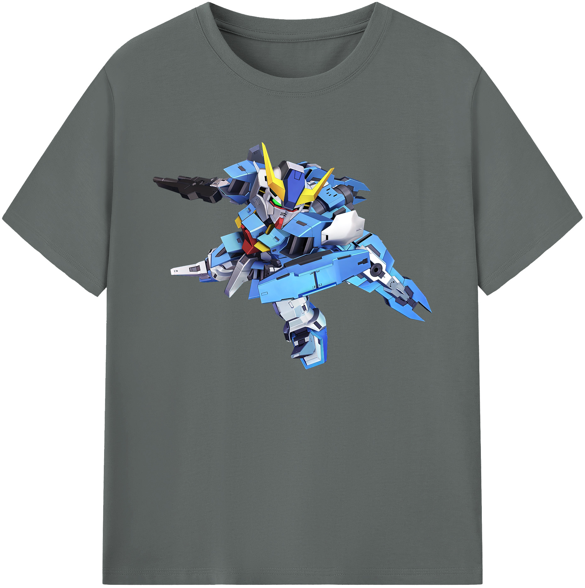 （画像用） 機動戦士ガンダム Mobile Suit Gundam 綿100％ メンズ半袖Tシャツ｜肌触りやわらか＆通気性